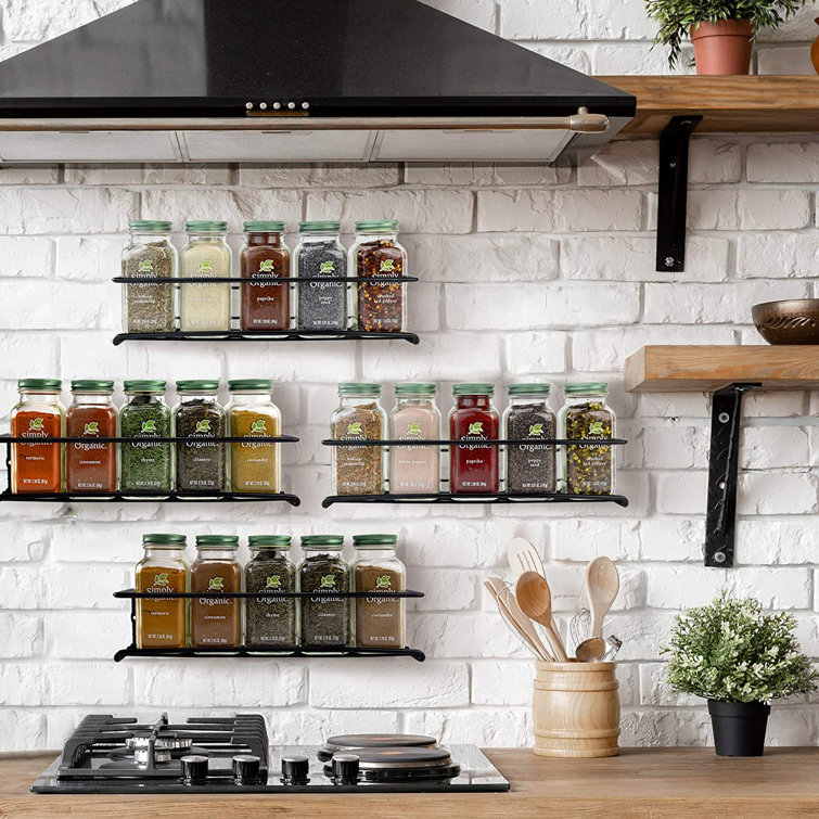 Prep & Savour Space Saving Spice Rack Organizer For Or Wall